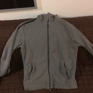 Zip up hoodie with matching shorts!!